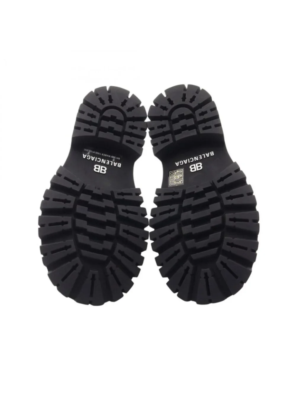 Balenciaga Boots Tractor Leather